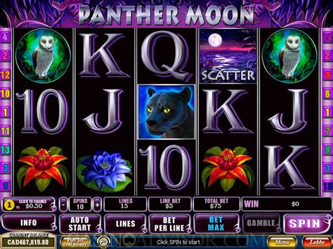 Бесплатный игровой автомат Panther Moon